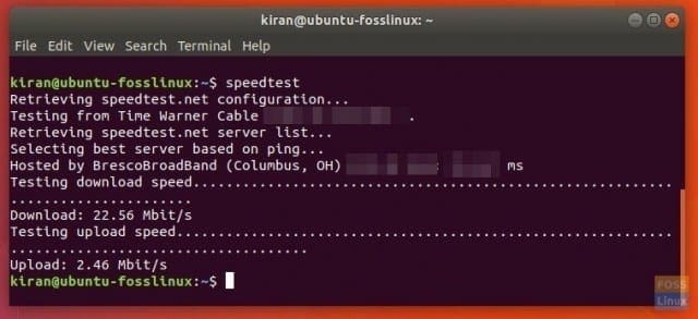 how-to-test-internet-speed-using-command-line-in-linux