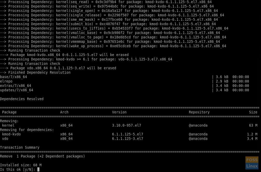 Centos 7 Linux Kernel Version