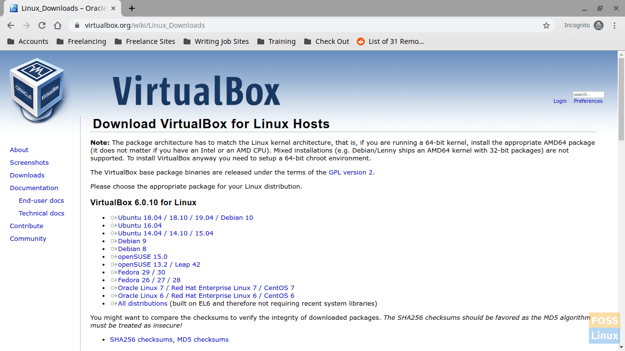 How to install VirtualBox on MX Linux | FOSS Linux