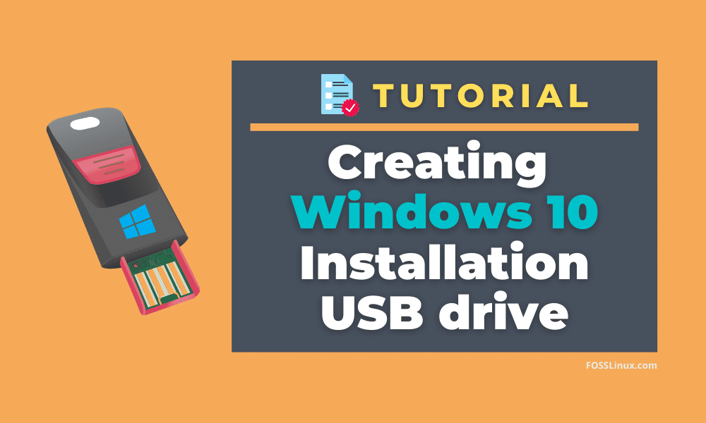 Distraktion Brutal Dwelling How to create Windows 10 USB installation Drive in Linux