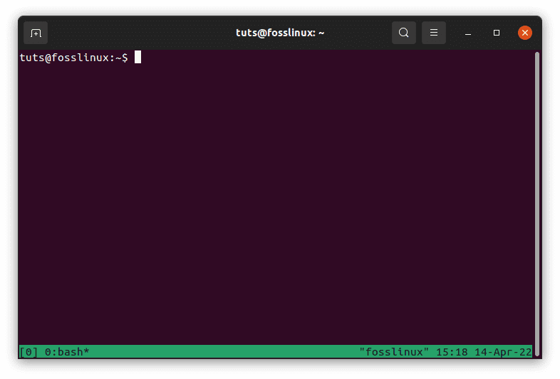 Tmux сессия